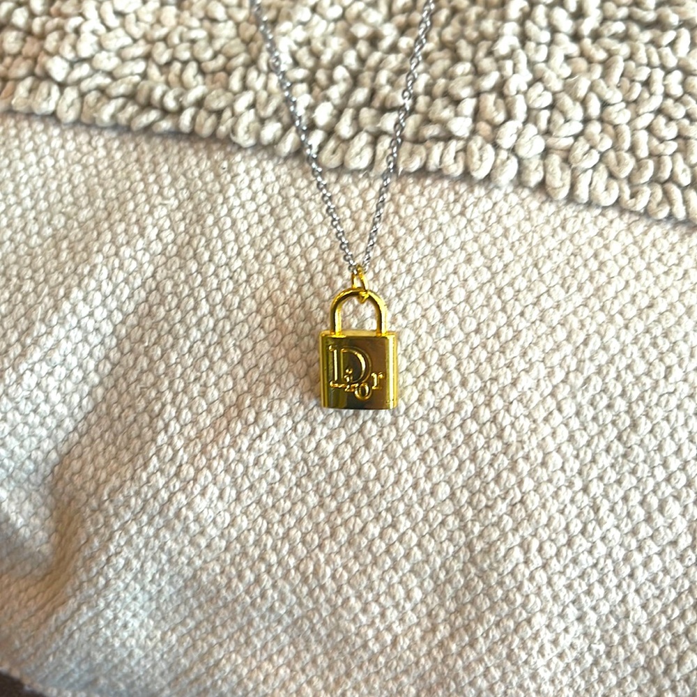 Dior metal zipper hood